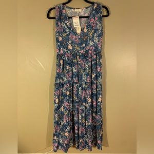 See You Monday Floral Maxi Dress - Size Medium (TJMAXX)